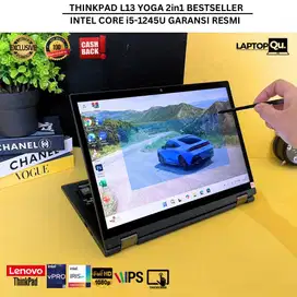 THINKPAD L13 YOGA 2in1 G3 i5 GEN 12 RAM 16GB/SSD 256GB/GARANSI RESMI