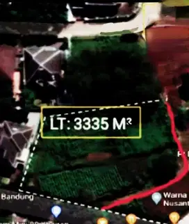 JUAL TANAH SIAP BANGUN LOKASI PREMIUM DI MAINROAD SETIABUDI BANDUNG