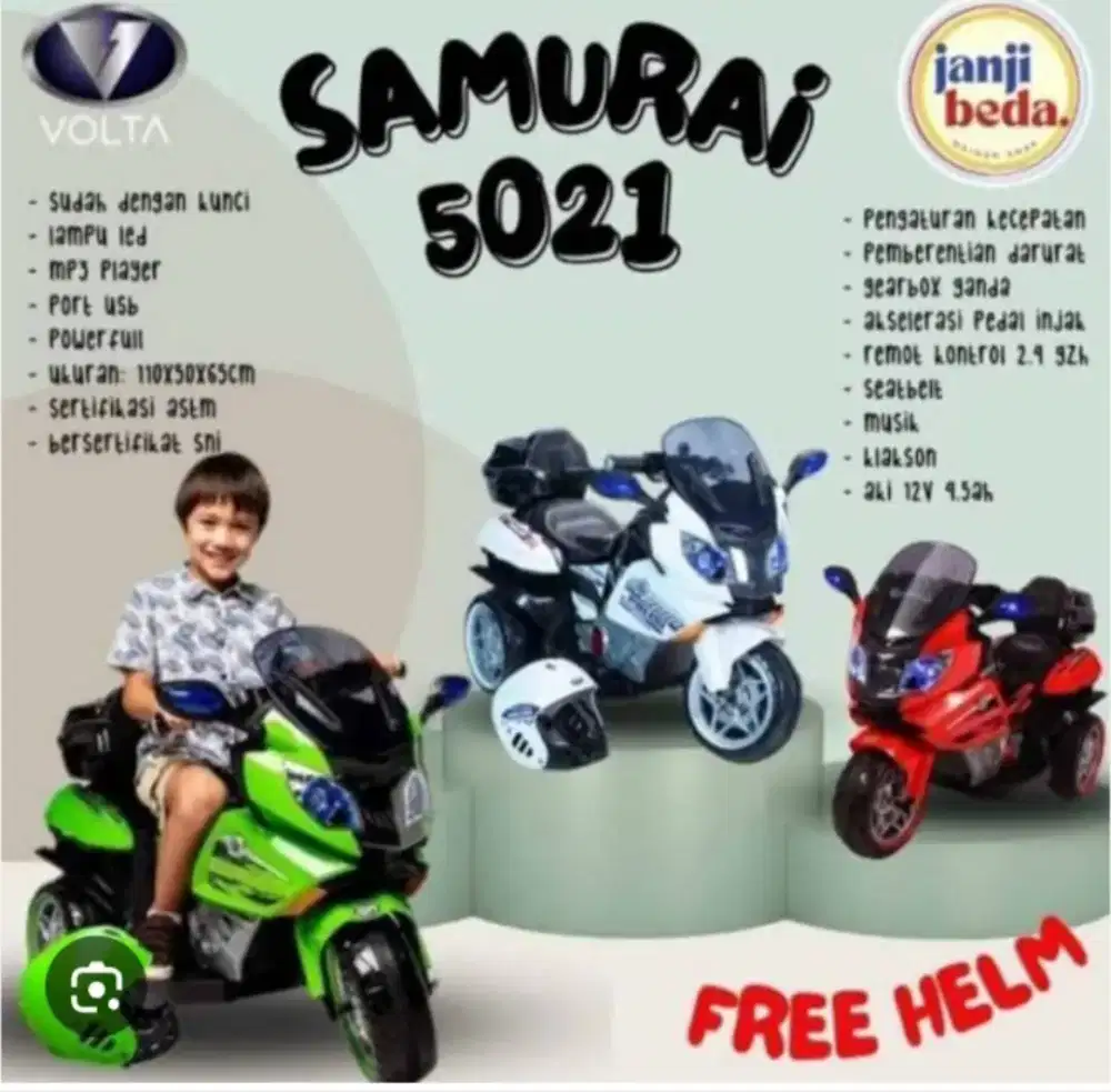motor aki samurai, baru