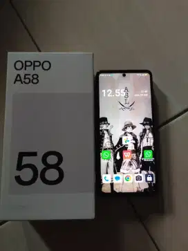 HP Oppo A58 bekas