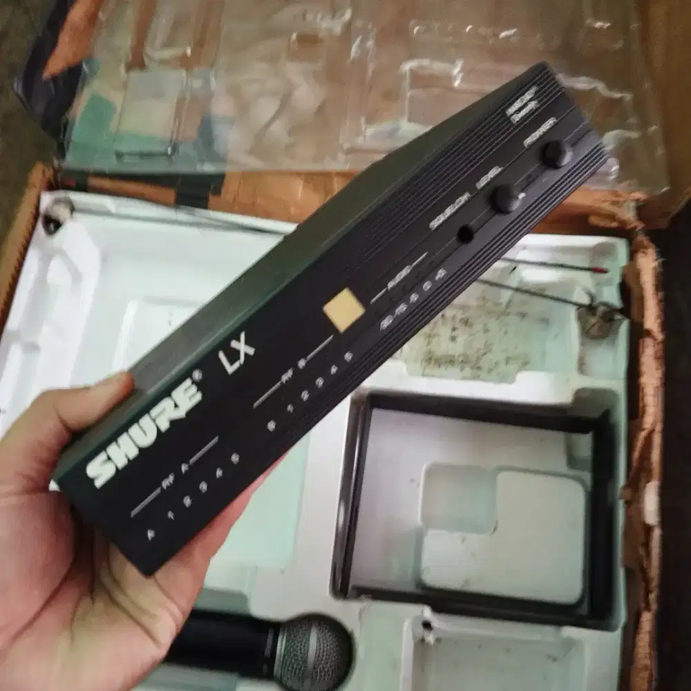 Mic wireless shure LX Original