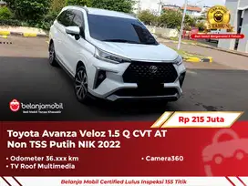 [ GARANSI 5TH ] Toyota Avanza Veloz 1.5 Q CVT AT Putih 2022/2023