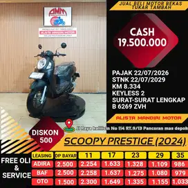 KREDIT DP 1JTAN BISA BAWA PULANG SCOOPY PRETIGE TH 2024