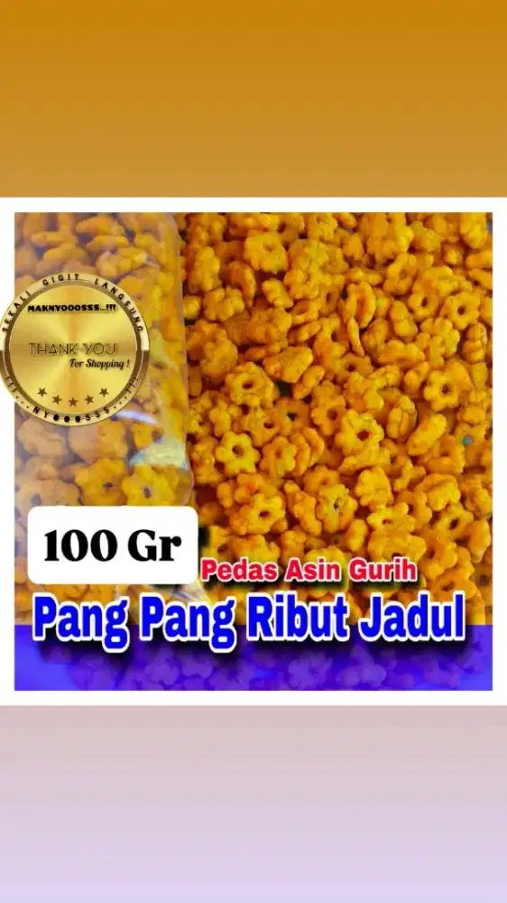SNACK SAKURA RIBUT 100GR