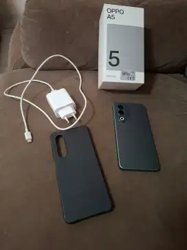 Dijual hp Oppo A5 NFC 2025..like new no minus fullset..pemakaian 1 bln