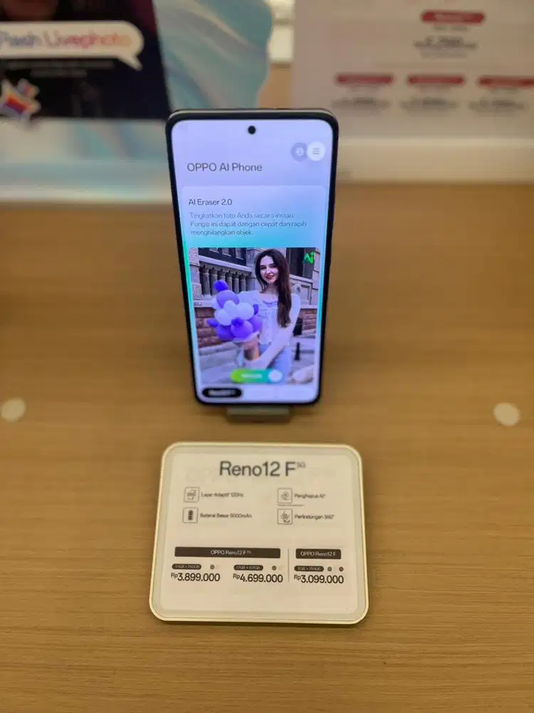 OPPO Reno12 F 5G – TURUN HARGA! Dari Rp 4.999.000 ke Rp 3.099.000