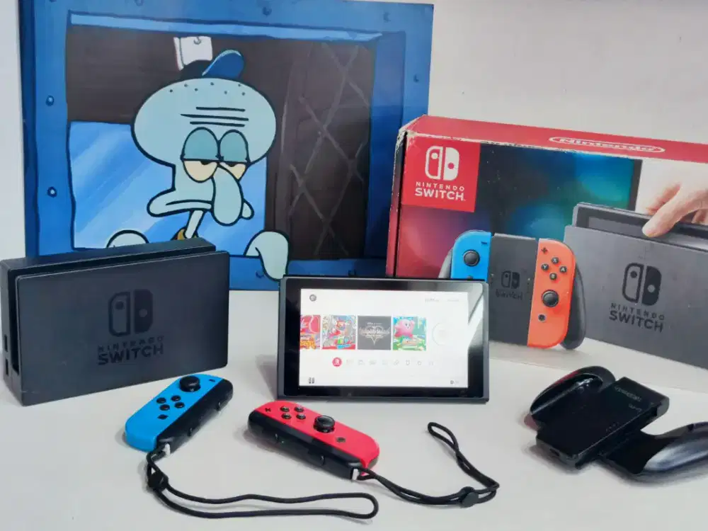 Nintendo Switch V1 NEON 128GB Second