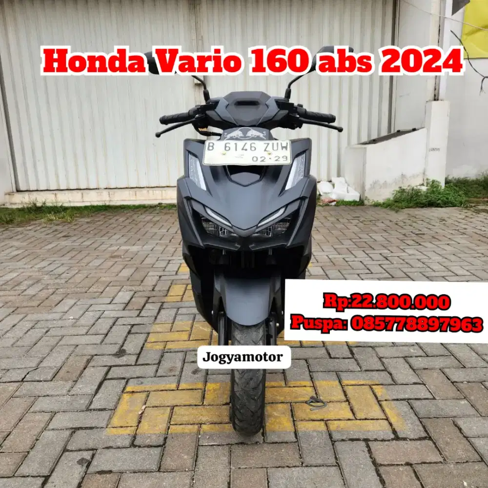 Honda Vario 160 abs tahun 2024 cash credit