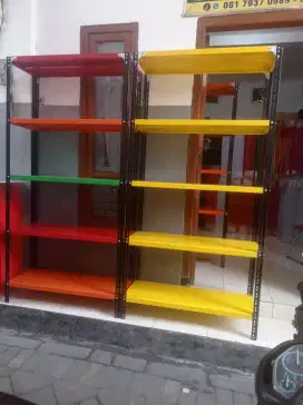 Rak besi rak gudang toko