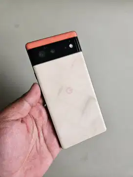 Google Pixel 6 8/128 Kinda Coral Normal Mulus Murah Gopix