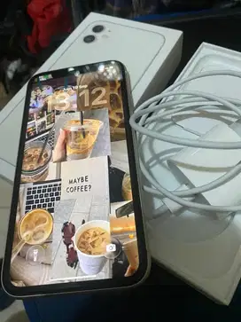 iphone 11 white 128gb SA/A resmi