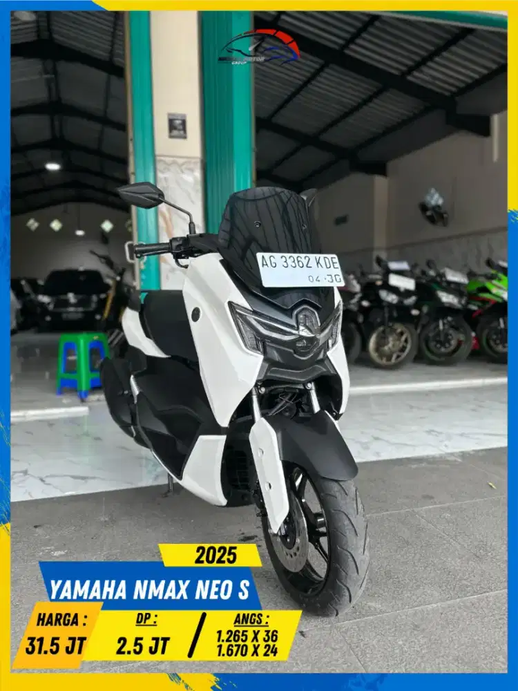 YAMAHA NMAX NEO S 2025 PLAT AG NEGO TIPIS HIKMAH MOTOR KEPUH MALANG