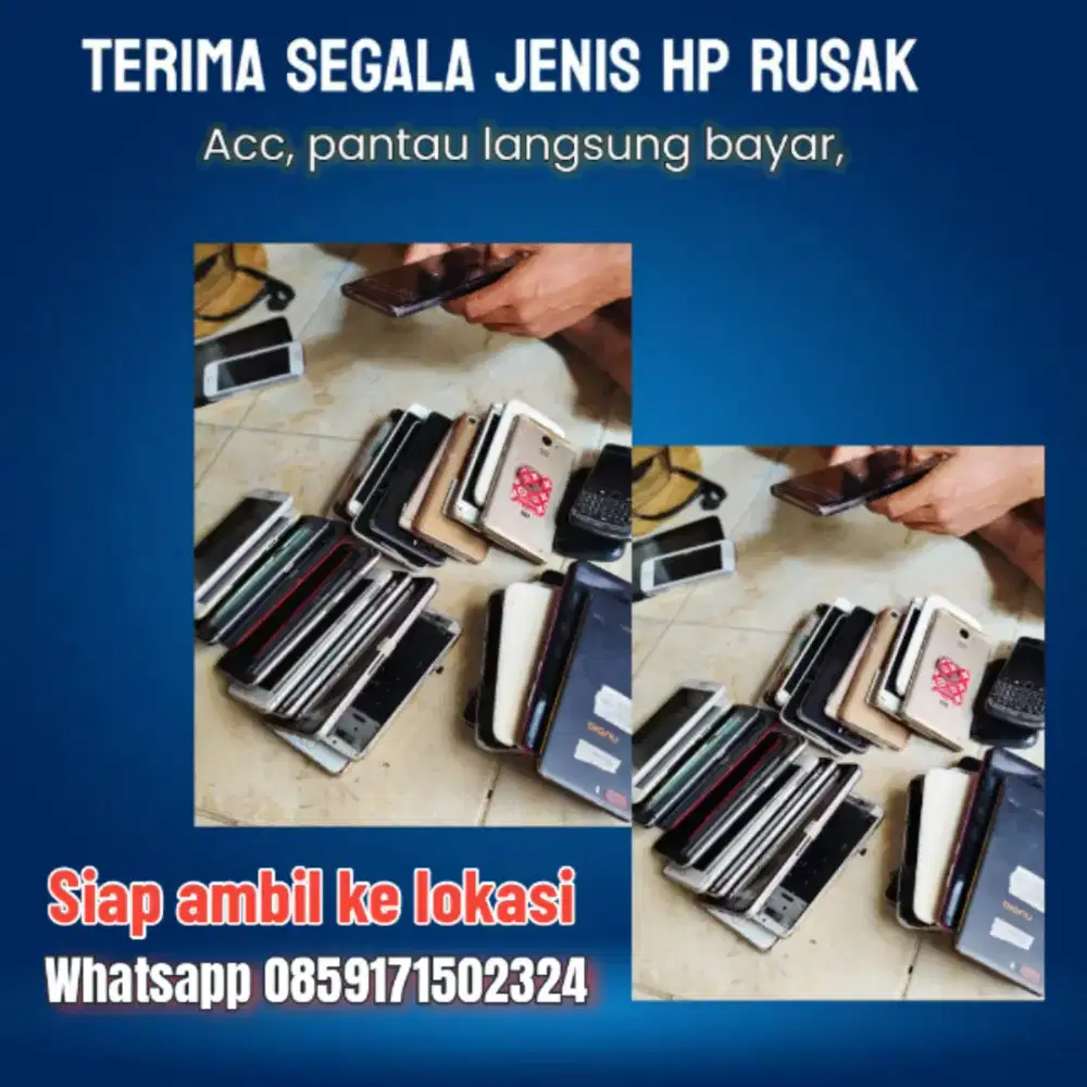 Terima limbah elektronik, Hp, PC, dll