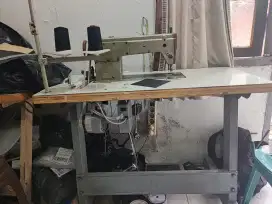 Mesin jahit jarum 1 Mitsubishi dinamo servo yuasa. Normal siap gadang