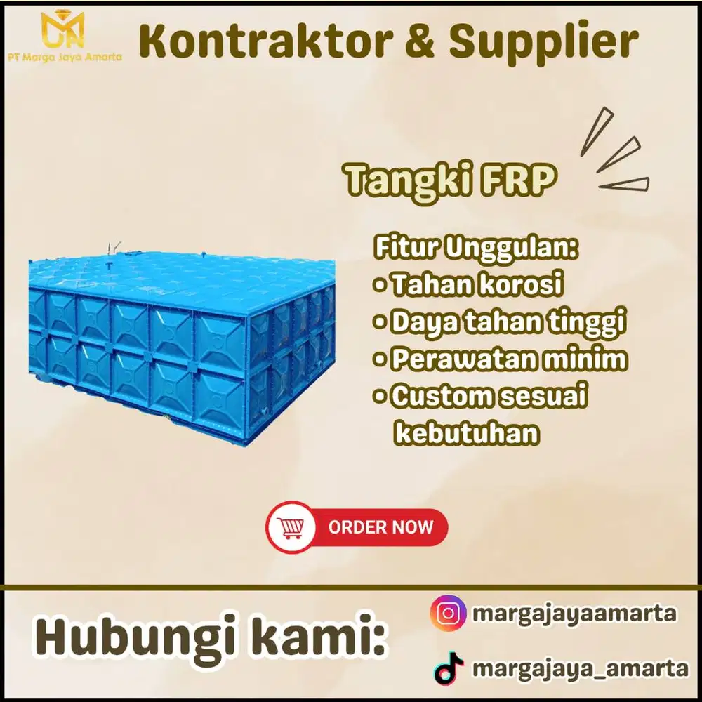 Tangki FRP - Tahan Korosi & Berkualitas