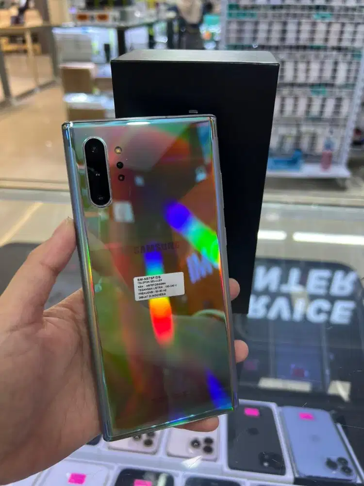 SECOND SAMSUNG NOTE 10+ 12/256GB MULUS FULLSET