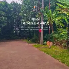 Dijual Tanah KAvling Dalam Perumahan Suradita, Rumpin, Bogor