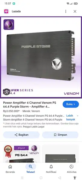 Power amplifier VENOM