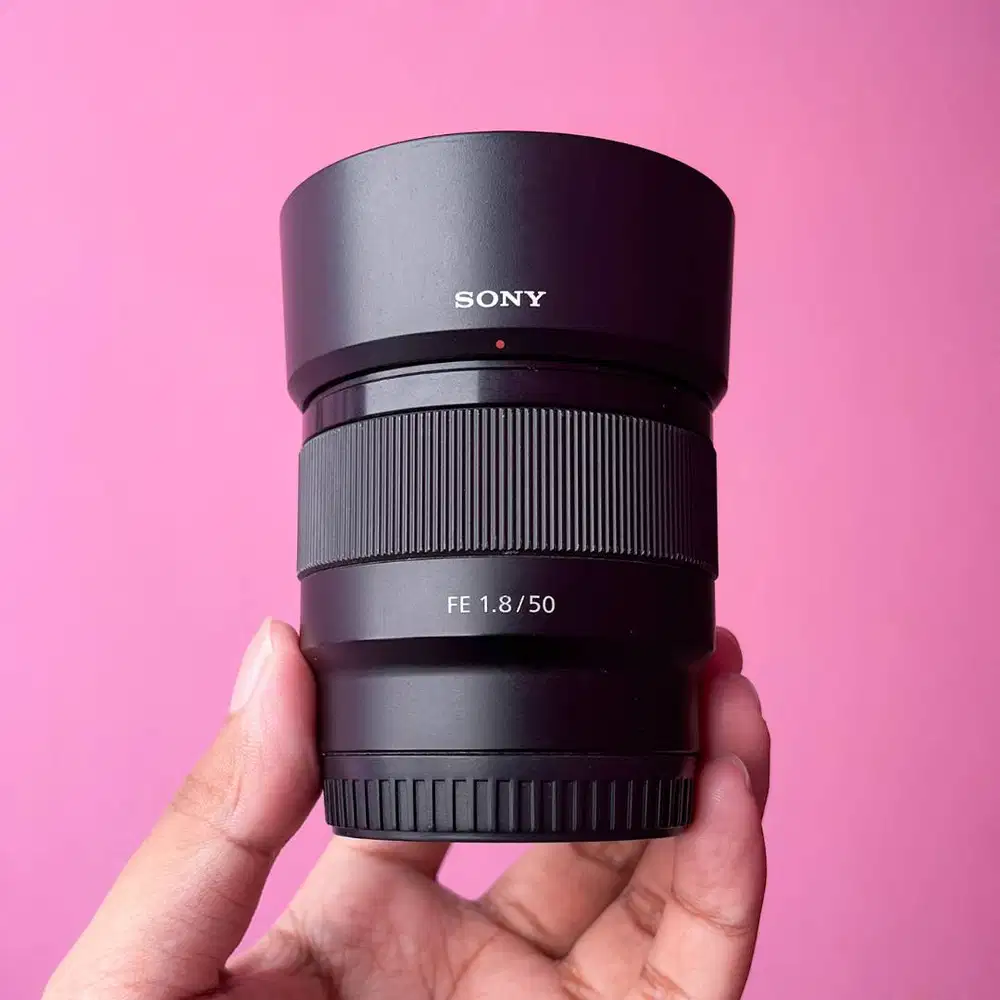 Lensa Fix Sony FE 50mm F1.8 Fullframe
