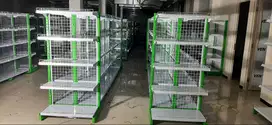 RAK MINIMARKET T. 180 CM BAHAN FULL PLAT BESI HARGA MURAH BANYAK UKURA