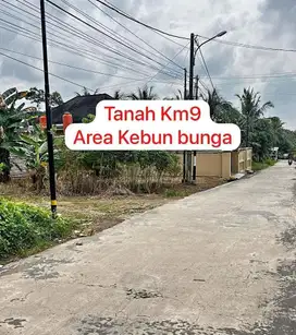 Tanah kebun bunga tembus ke perindustrian