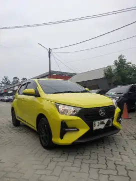 TERMURAH ! Daihatsu Ayla 1.0 X ADS AT Matic 2023 KUNING METALIK