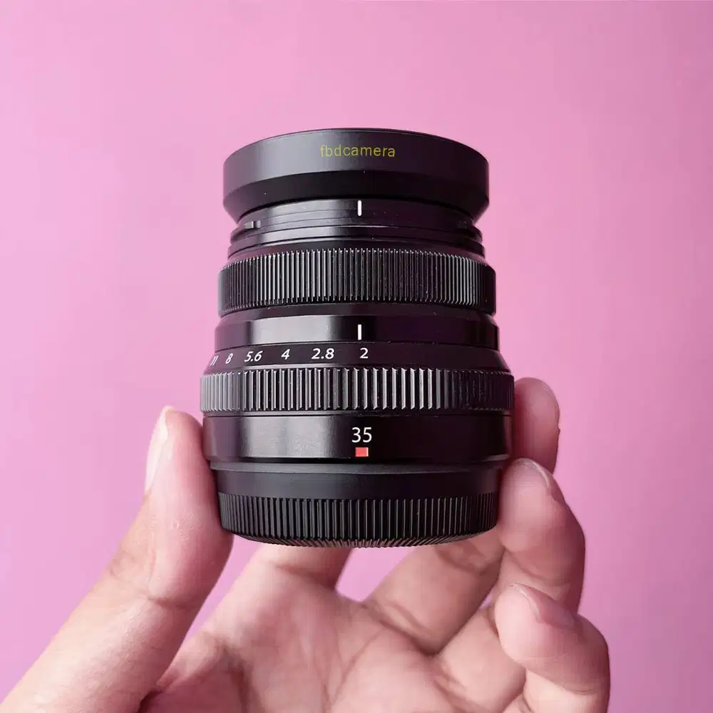 Lensa Fix Fujinon XF 35mm F2 R WR Mulus