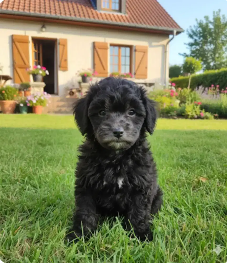 Poodle Silver Kaki.Cebol