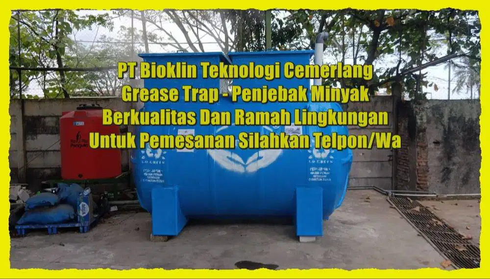 GRESTREP BERKUALITAS - grease trap