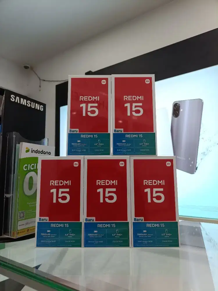 Redmi 15 (8/256 & 8/128) Gb Baru Resmi Xiaomi⁵