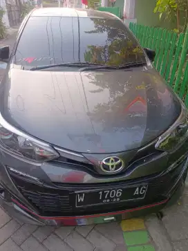 Toyota yaris milik pribadi