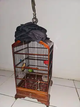 Cucak ranti fullset sama kandang udah bunyi

Kandang kotak ruji fiber