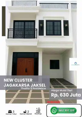 Rumah KPR 3 Kamar Tidur Di Jagakarsa Dekat Jl M Kahfi 1 Stasiun Tol