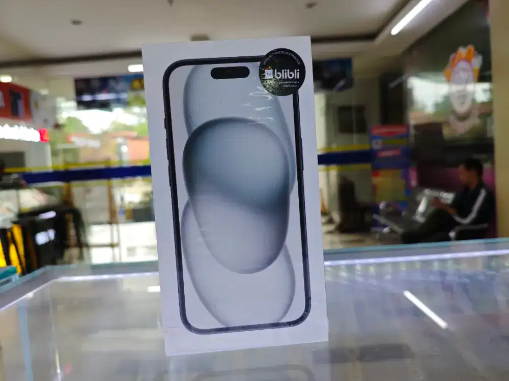 Iphone 15 128gb BNIB garansi resmi tam ibox gdn blibli