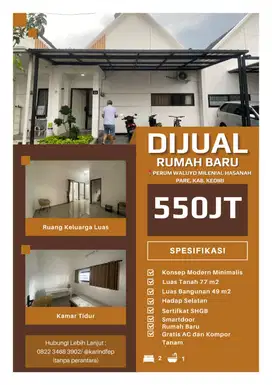 Dijual Cepat Rumah Baru