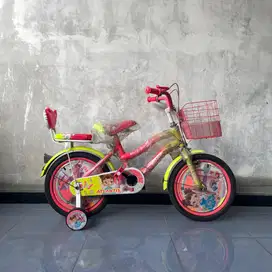 Sepeda Anak Atlantis 16 inch Cewek - Warna Kuning