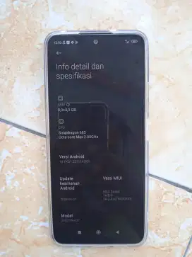 Redmi note 12 ram 8+8 rom 128