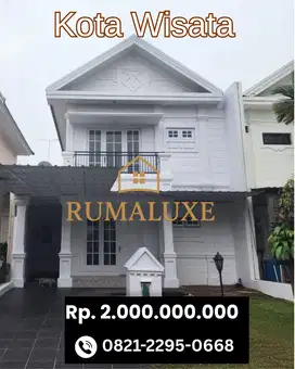 Dijual rumah siap huni kota wisata