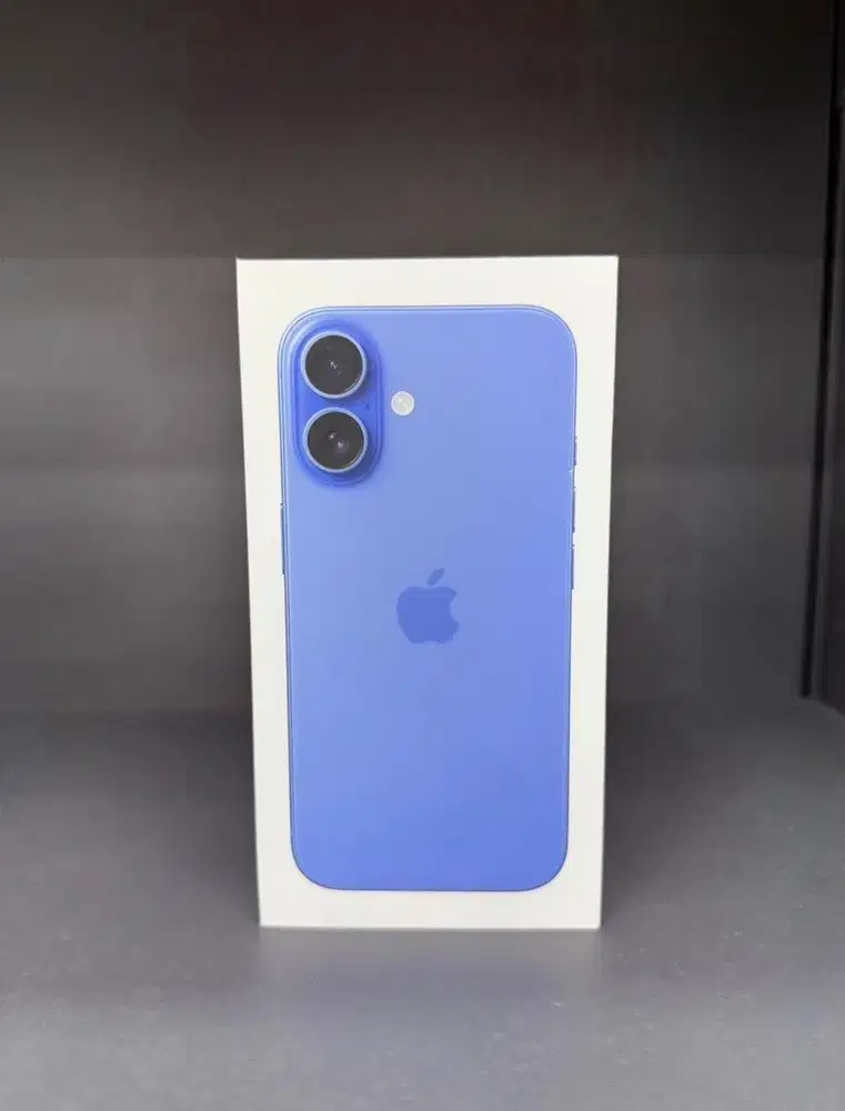 iPhone 16 Ultramarine 128 GB, cicilan 0% hingga 24 bln