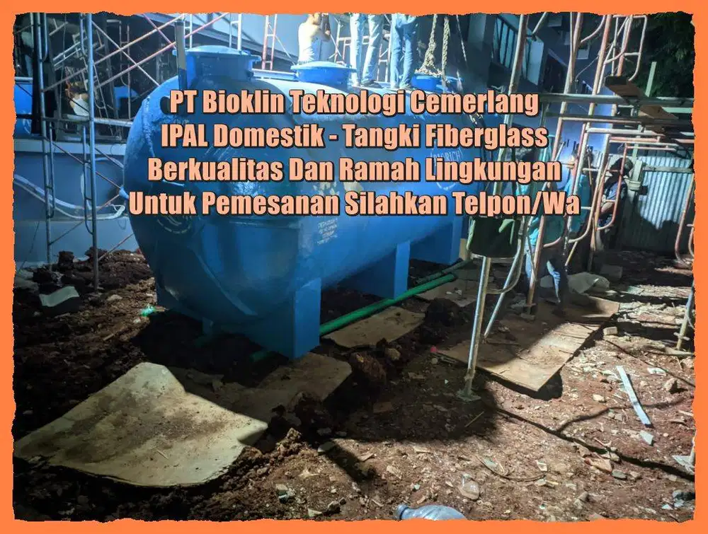 Tangki Ipal – IPAL – STP – Tangki Fiber Ipal – TANGKI Fiber STP