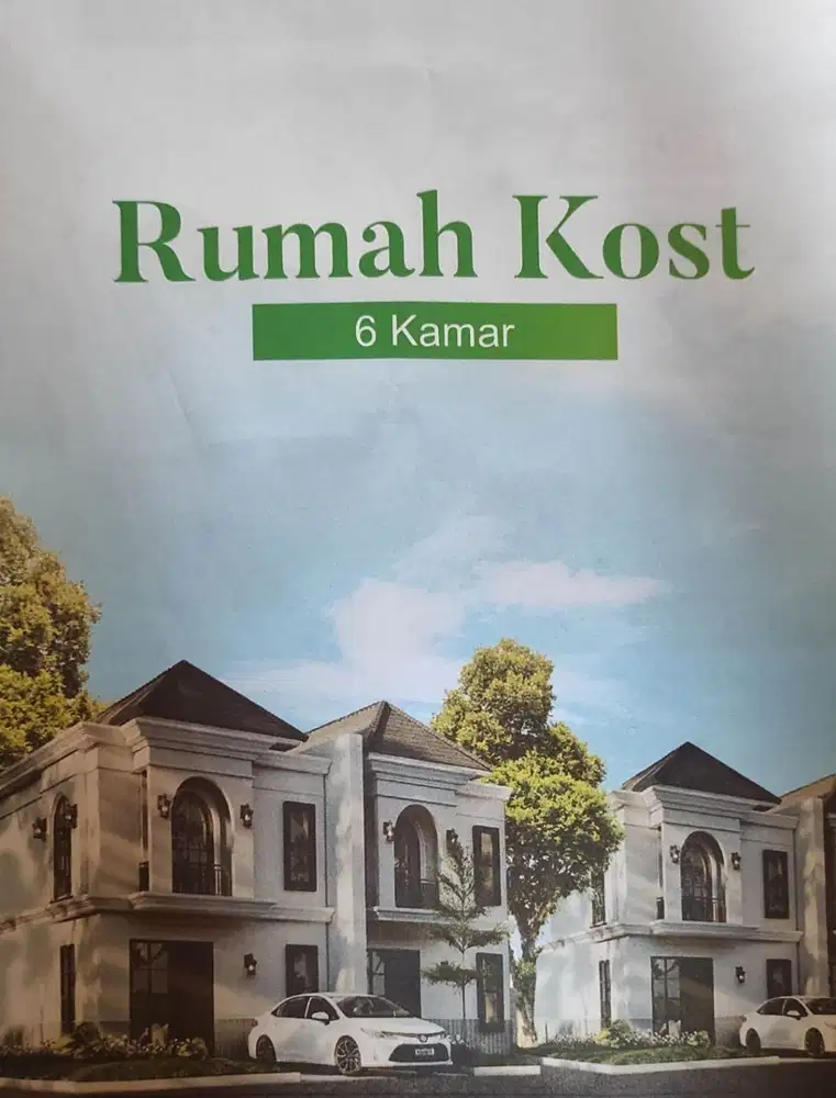 PROMO RUMAH KOS 600 JUTAAN SHM FREE ALL BIAYA