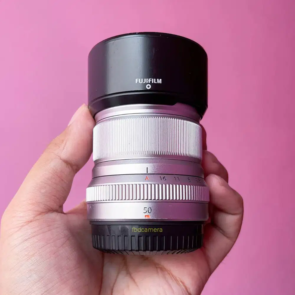 Lensa Fix Fujinon XF 50mm F2 R WR Mulus
