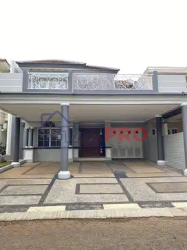 RUMAH 2 LANTAI DI KOTA WISATA, HADAP TIMUR SUDAH SHM.