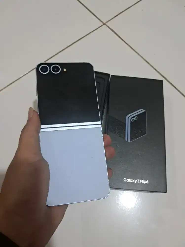 Samsung galaxy z flip 6 12/256gb garansi resmi sein fullset no minus