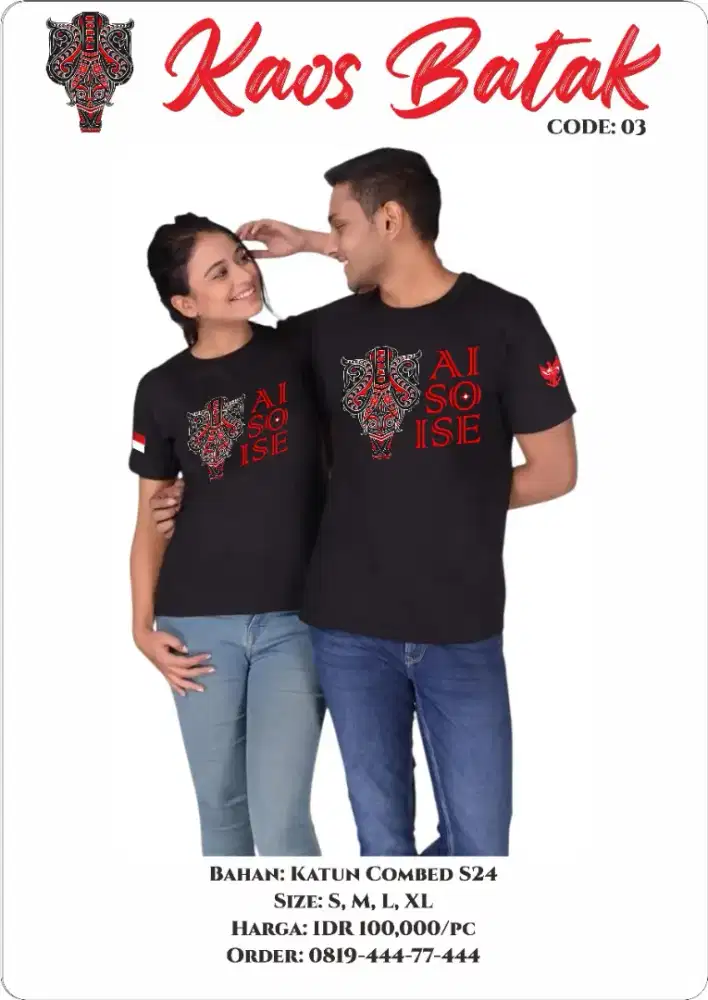 Kaos Batak Original