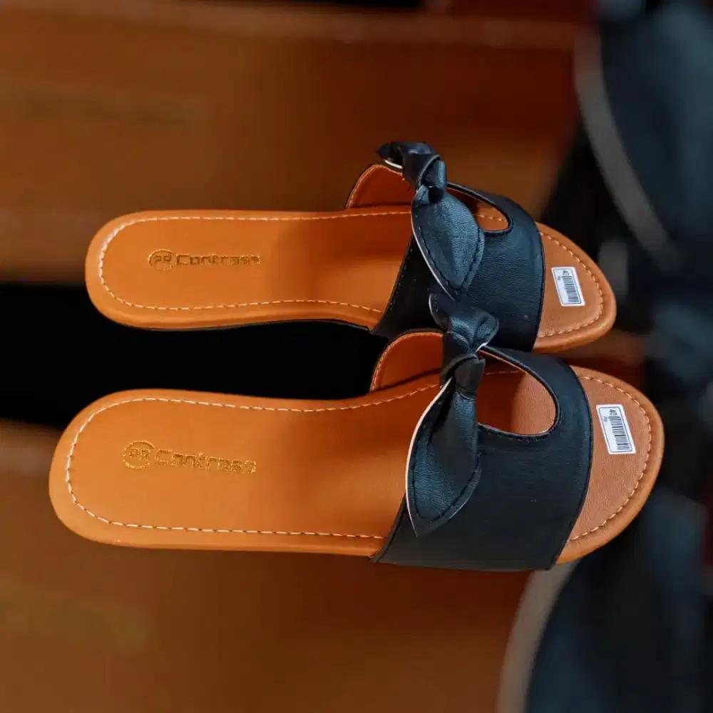 Sendal Teplek Flat Pita