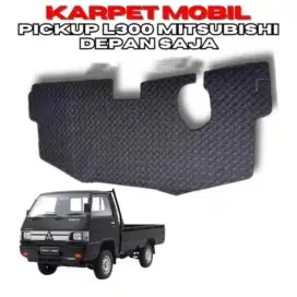 Karpet Matras Mobil Pickup L300 Mitsubishi Depan Saja