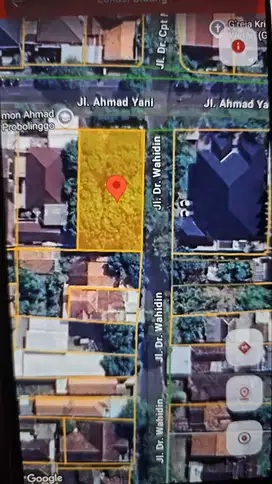 Dikontrakkan Tanah Murah di Pusat kota probolinggo