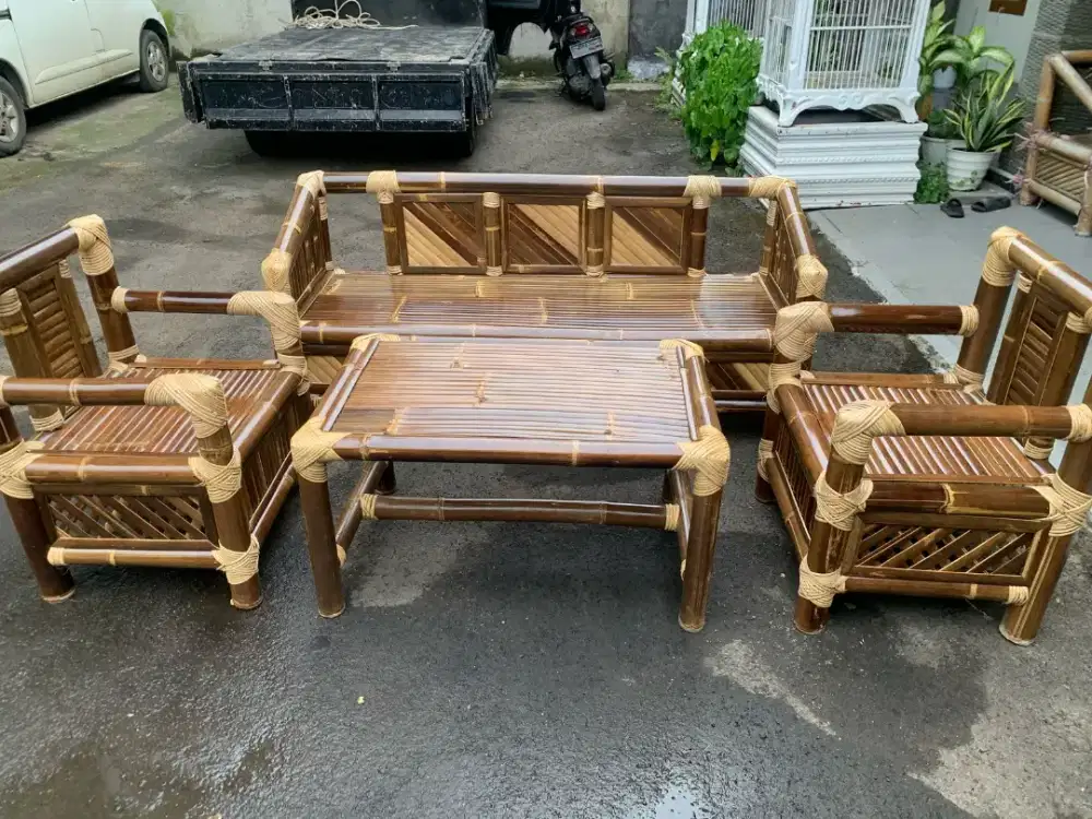 Saung Gazebo Bambu Etnik