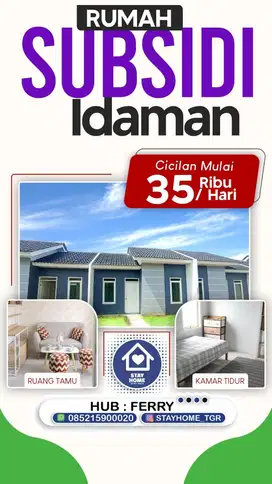 RUMAH SUBSIDI MURAH Griya sutera balaraja